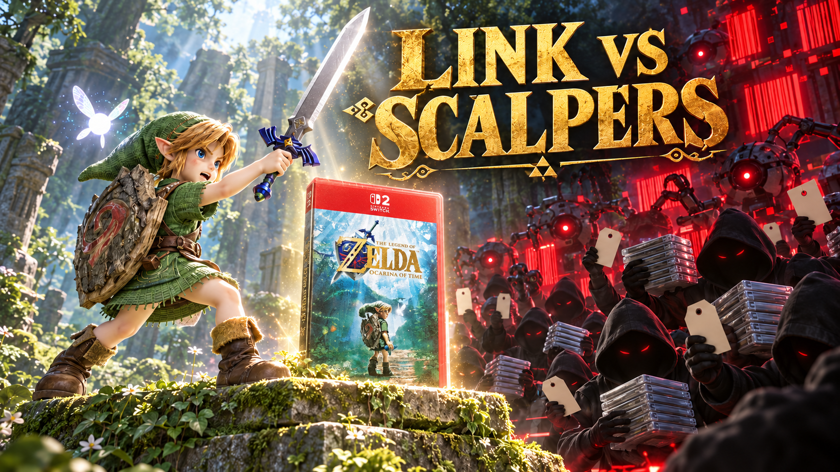 Link vs. scalpers · LinkedIn Gamer Hut