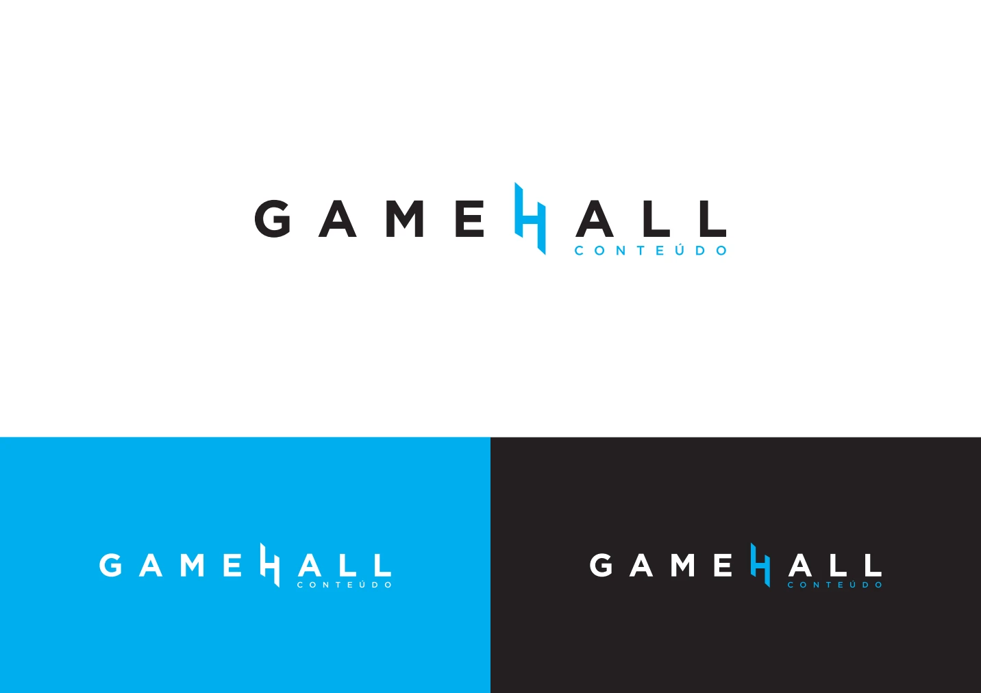 GameHall — identidade visual do Logofolio 2021